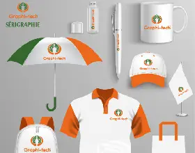 Gadgets publicitaires personnalisés : tasse, stylo, parapluie, clé USB, polo, casquette, sac – GraphiTech Gadgets publicitaires personnalisés : tasse, stylo, parapluie, clé USB, polo, casquette, sac – GraphiTech