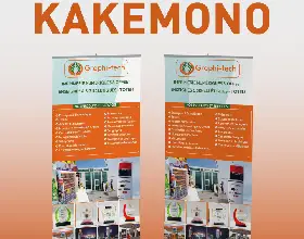 Kakemono imprimé pour salon à Abidjan Kakemono imprimé pour salon à Abidjan